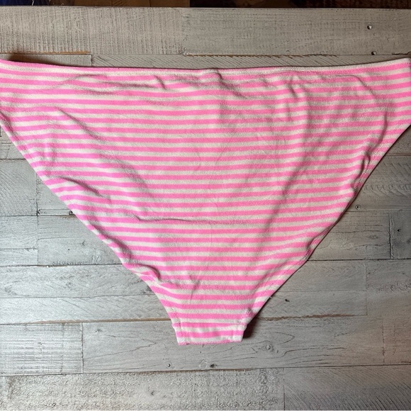 Old Navy Pink Low Rise Terry Classic Bikini Bottoms NWT Size 4X - Picture 7 of 13